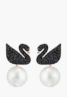Серьги Swarovski® ICONIC SWAN
