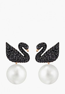 Серьги Swarovski® ICONIC SWAN