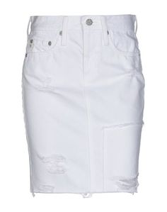 Джинсовая юбка AG Adriano Goldschmied