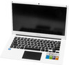 Ноутбук PRESTIGIO SmartBook 141C, 14.1&quot;, Intel Atom X5 Z8350 1.44ГГц, 2Гб, 32Гб eMMC, Intel HD Graphics 400, Windows 10 Home, PSB141C01BFH_WH_CIS, белый