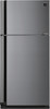 Холодильник SHARP SJ-XE59PMSL, двухкамерный, серебристый