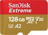 Карта памяти microSDXC UHS-I U3 SANDISK Extreme 128 ГБ, 160 МБ/с, Class 10, SDSQXA1-128G-GN6MA, 1 шт., переходник SD