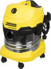 Пылесос KARCHER WD4 Premium, 1000Вт, желтый/черный