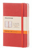 Блокнот Moleskine CLASSIC Pocket 90x140мм 192стр. линейка твердая обложка оранжевый