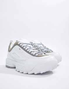 Белые кроссовки Fila x Liam Hodges ML3 Disruptor - Белый
