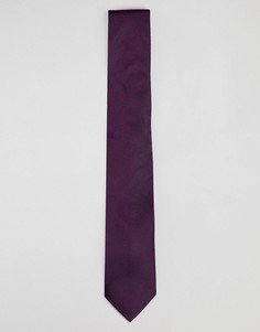 Строгий шелковый галстук michael kors - Красный