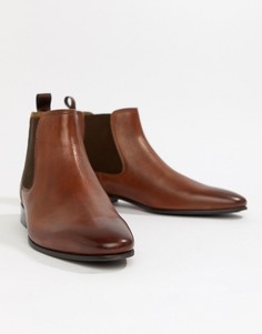 Светло-коричневые кожаные ботинки челси ALDO Chenadien - Рыжий