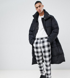 Черный oversize-пуховик Sixth June эксклюзивно для ASOS - Черный