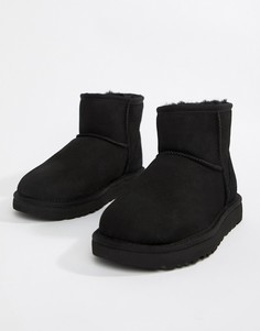 Черные ботинки UGG Classic Mini II - Черный