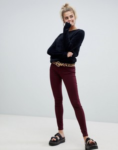 Джеггинсы Bershka - Красный