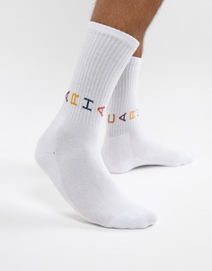 Белые носки с логотипом Carhartt WIP - Белый