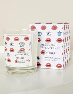 Свеча Maison La Bougie XOXO amber vodka & lipstick - 190 г - Мульти