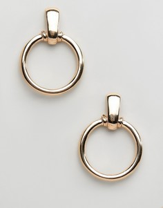 Серьги-кольца Steve Madden - Золотой