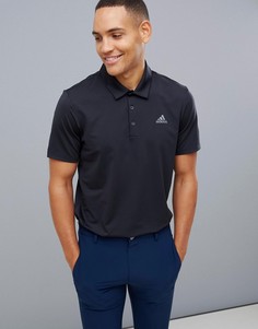 Черная футболка-поло adidas Golf Ultimate 365 - Черный
