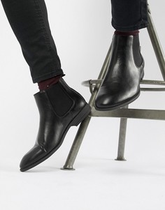 Черные ботинки челси из искусственной кожи New Look - Черный