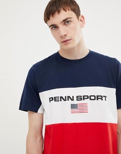 Красная футболка со вставками Penn Sport - Красный