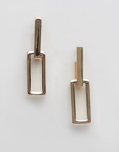 Серьги с планками STEVE MADDEN - Золотой