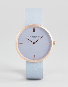 Elie Beaumont EB817.5 Watch With Rose Gold Case And Blue Strap - Зеленый