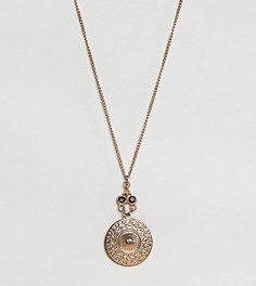 Ожерелье с подвеской-монетой подвеской-монетой Glamorous - Золотой