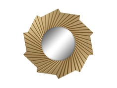 Зеркало в золотой раме marsi (ambicioni) золотой 99.0x99.0x3.0 см.