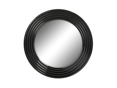 Круглое зеркало paliano (ambicioni) черный 99.0x99.0x3.0 см.