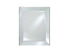 Зеркало герти (francois mirro) серебристый 90.0x120.0x5.0 см.
