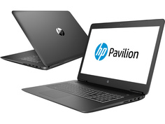 Ноутбук HP Pavilion 17-ab410ur Shadow Black 4GQ66EA (Intel Core i7-8750H 2.2 GHz/8192Mb/1000Gb+128Gb SSD/DVD-RW/nVidia GeForce GTX 1050Ti 4096Mb/Wi-Fi/Bluetooth/Cam/17.3/1920x1080/DOS)