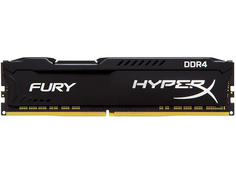 Модуль памяти Kingston HyperX Fury Black DDR4 DIMM 3466MHz PC-27700 CL19 - 8Gb HX434C19FB2/8