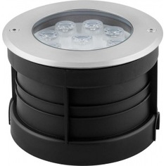 Светодиодный тротуарный грунтовый светильник 9w rgb 230v ip67 feron sp4113 32020
