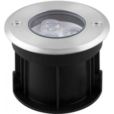 Светодиодный тротуарный грунтовый светильник 3w rgb 230v ip67 feron sp4111 32014