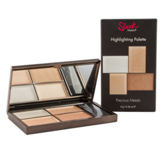 Палетка хайлайтеров для лица SLEEK MAKEUP HIGHLIGHTING PALETTE Precious metals