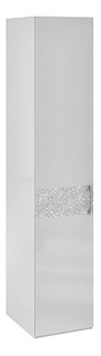 Шкаф для белья Амели СМ-193.07.001 L белый глянец Мебель Трия
