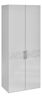 Шкаф платяной Амели СМ-193.07.003 белый глянец Мебель Трия