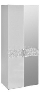 Шкаф платяной Амели СМ-193.07.004 R белый глянец Мебель Трия