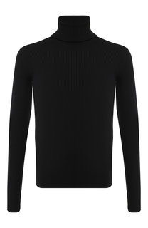 Однотонная водолазка фактурной вязки Balenciaga