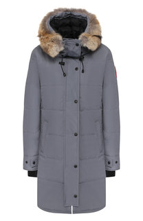 Пуховик Shelburne с меховой отделкой капюшона Canada Goose