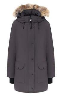 Пуховик Trillium с меховой отделкой капюшона Canada Goose