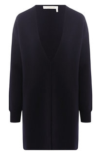 Удлиненный кашемировый пуловер с V-образным вырезом Chloé