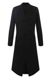 Однобортное шерстяное пальто Ann Demeulemeester