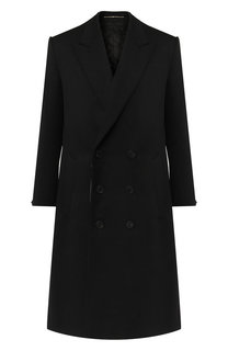 Двубортное пальто из шерсти Givenchy