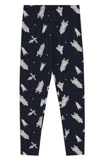 Хлопковые брюки с эластичным поясом Sanetta