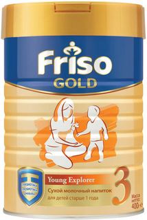 Молочная смесь Friso Friso Gold 3 с 12 мес. 400 г, 1шт.