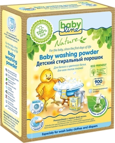 Детский стиральный порошок Babyline BabyLine Nature 900 гр, 1шт.