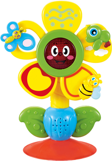 Развивающая игрушка Happy baby Fun Flower музыкальная на присоске, 1шт.