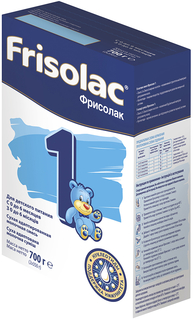 Молочная смесь Friso Фрисолак 1 с рождения 700 г, 1шт.