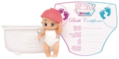 Кукла Zapf Creation «Baby Secrets» с ванной в ассортименте, 1шт.