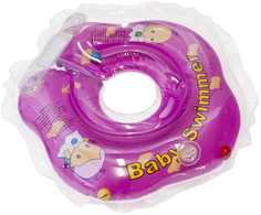 Baby Swimmer Надувной круг на шею для купания 0-24 мес. (3-12 кг), 1шт.