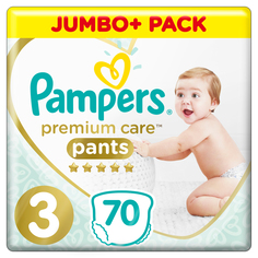 Трусики-подгузники Pampers Premium Care Pants Midi 3 (6-11 кг) 70 шт., 1шт.