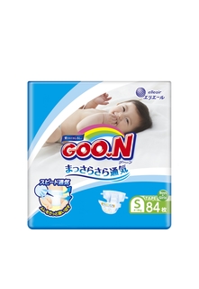 Подгузники Goon S (4-8 кг), 84 шт., 1шт. Goon.