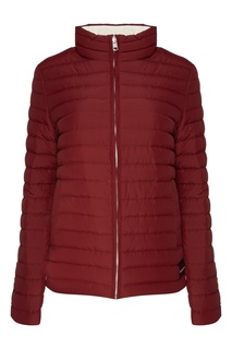 Бордовая стеганая куртка Calvin Klein